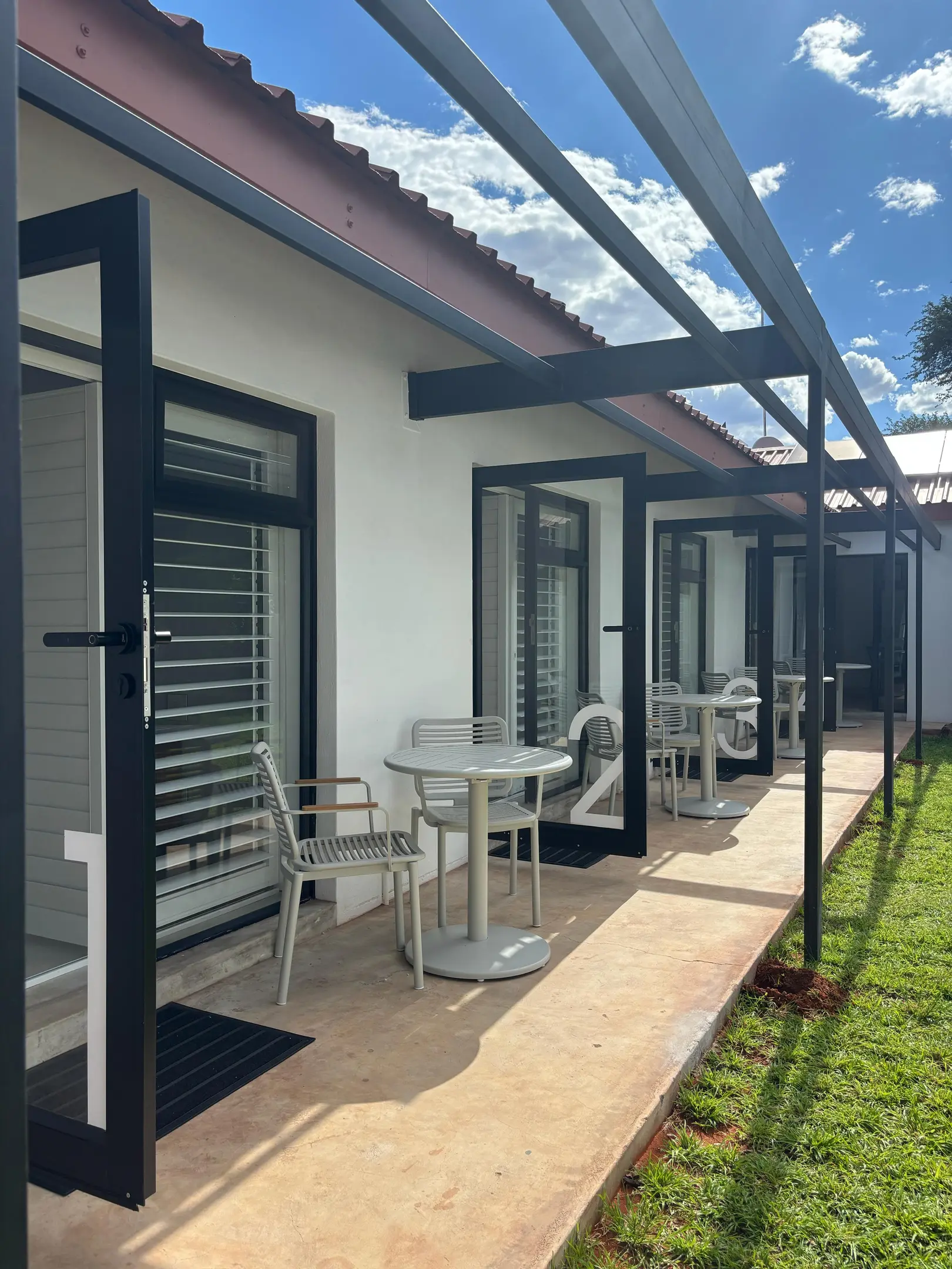 The Kathu Grand room patio