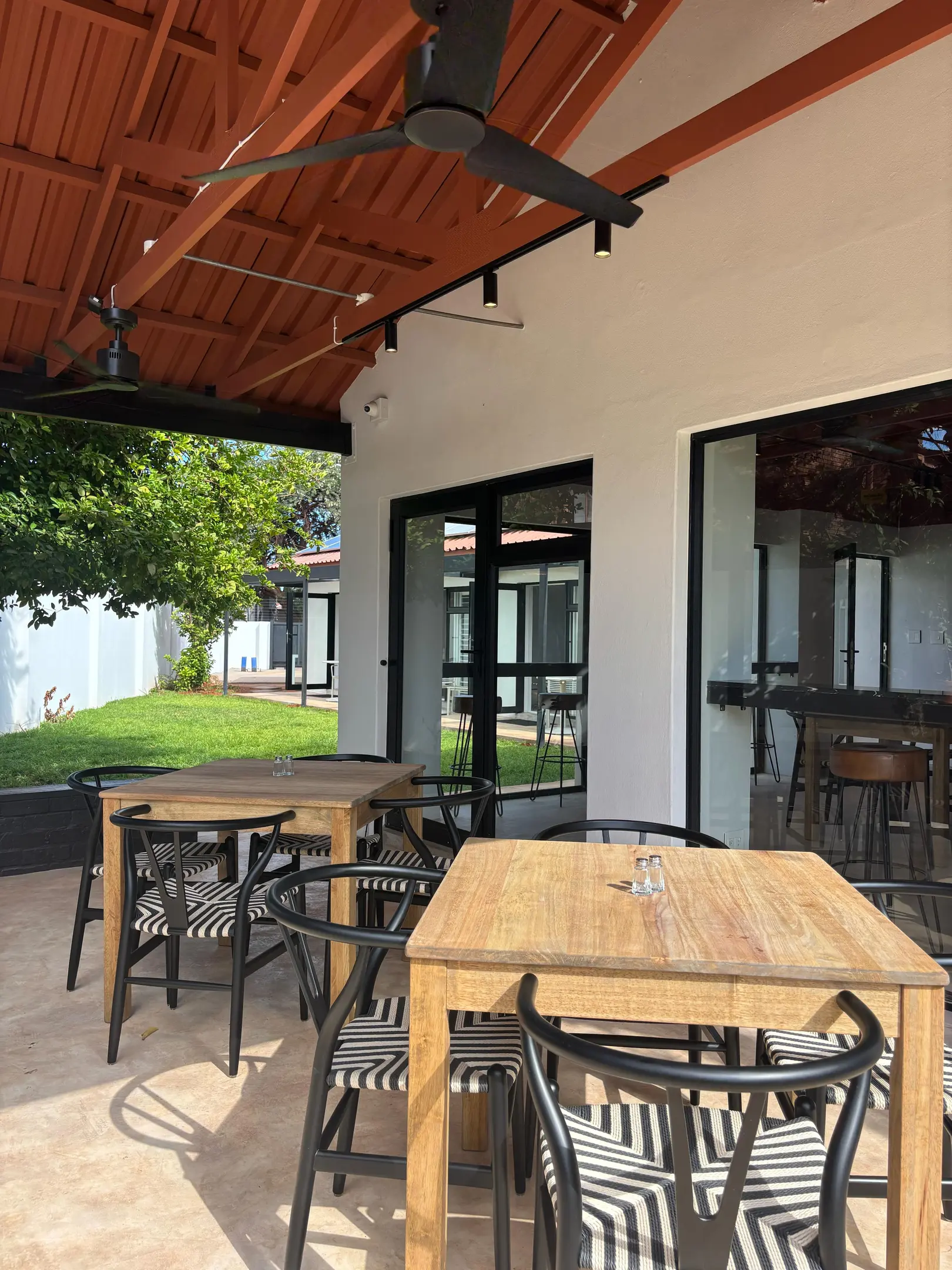 The Kathu Grand outdoor dining area