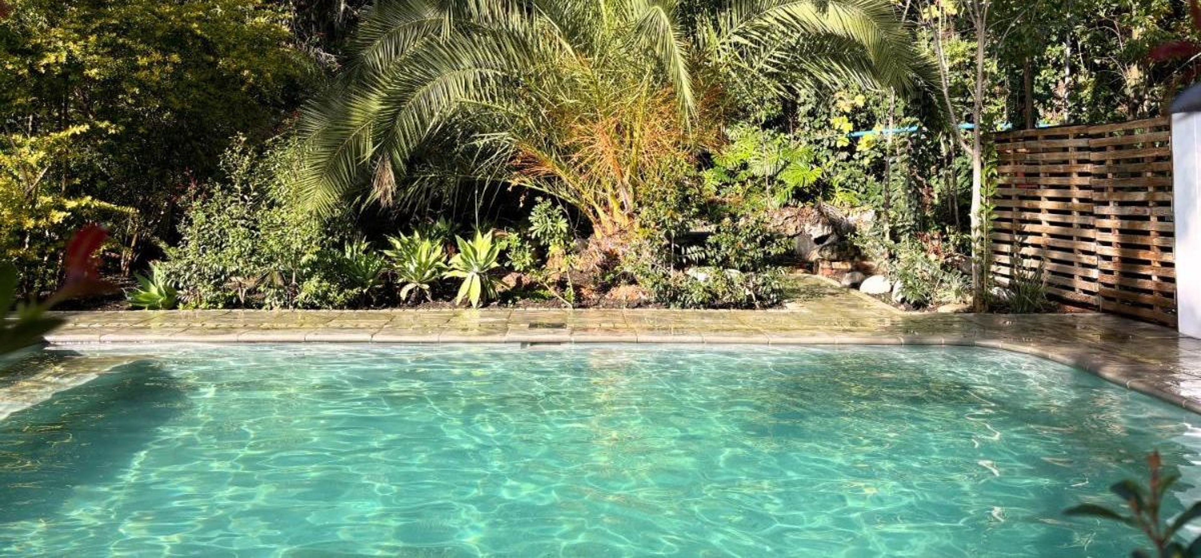 View of pool
